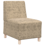 Sofá Sillón 2 pcs Gris Claro 55 cm Cuero de ante sintético