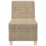 Sofá Sillón 2 pcs Gris Claro 55 cm Cuero de ante sintético