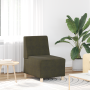 Sofá Sillón 2 pcs Verde 55 cm Cuero de ante sintético