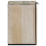Mueble de lavabo con estante con almacenamiento con puerta