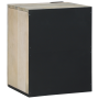 Mueble de lavabo con estante con almacenamiento con puerta