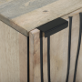 Mueble de lavabo con estante con almacenamiento con puerta