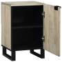 Gabinete de Baño con estante Marrón, Negro 38 x 33.5 x 58 cm