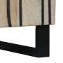 Gabinete de Baño con estante Marrón, Negro 38 x 33.5 x 58 cm