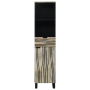 Gabinete de Baño con cajón con estante Marrón, Negro 38 x 33.5
