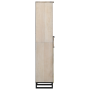 Gabinete de Baño con cajón con estante Marrón, Negro 38 x 33.5