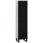 Gabinete de Baño con cajón con estante Marrón, Negro 38 x 33.5
