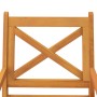 Sillas de comedor de jardín 8 uds madera maciza de acacia