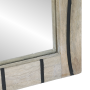 Espejo de baño con espejo Marrón, plateado 50 x 2.5 x 70 cm