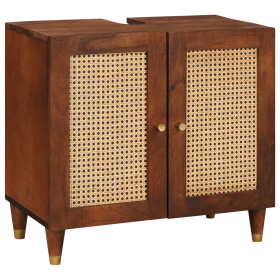 Mueble de lavabo con estante con almacenamiento con puerta