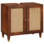 Mueble de lavabo con estante con almacenamiento con puerta