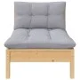 5-piece garden furniture set with solid pine wood cushions by vidaXL, Garden sets - Ref: Foro24-3096183, Price: 398,14 €, Dis...