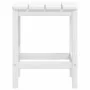 Adirondack-Gartenstuhl mit Fußstütze und weißem HDPE-Tisch von vidaXL, Gartenstühle - Ref: Foro24-3095708, Preis: 226,74 €, R...