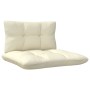 2-Sitzer Gartensofa mit Kissen massivem cremefarbenem Kiefernholz von vidaXL, Outdoor-Sofas - Ref: Foro24-3095992, Preis: 152...