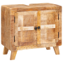 Gabinete de Baño Madera de mango maciza, Madera ingenierizada