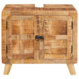 Gabinete de Baño Madera de mango maciza, Madera ingenierizada