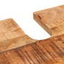 Gabinete de Baño Madera de mango maciza, Madera ingenierizada