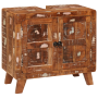 Gabinete de Baño Madera de mango maciza, Madera ingenierizada