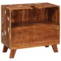 Gabinete de Baño Madera de mango maciza, Madera ingenierizada