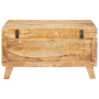 Caja de Almacenamiento 70 x 35 x 40 cm madera maciza de mango