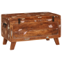 Caja de Almacenamiento 70 x 35 x 40 cm madera maciza reciclada