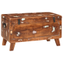 Caja de Almacenamiento 70 x 35 x 40 cm madera maciza reciclada