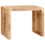 Mesa Auxiliar Marrón 60 x 35 x 46 cm Madera de mango maciza