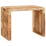 Mesa Auxiliar Marrón 60 x 35 x 46 cm Madera de mango maciza