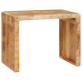 Mesa Auxiliar Marrón 60 x 35 x 46 cm Madera de mango maciza