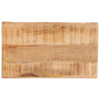 Mesa Auxiliar Marrón 60 x 35 x 46 cm Madera de mango maciza