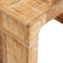Mesa Auxiliar Marrón 60 x 35 x 46 cm Madera de mango maciza