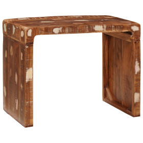 Mesa Auxiliar 60 x 35 x 46 cm Madera reciclada sólida