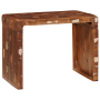 Mesa Auxiliar 60 x 35 x 46 cm Madera reciclada sólida