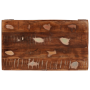 Mesa Auxiliar 60 x 35 x 46 cm Madera reciclada sólida