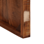 Mesa Auxiliar 60 x 35 x 46 cm Madera reciclada sólida