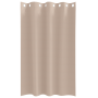Cortinas con cortinas 2 pcs Taupé 175 x 140 cm Poliéster