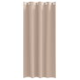 Cortinas con cortinas 2 pcs Taupé 225 x 140 cm Poliéster