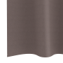 Cortinas 2 pcs Marrón oscuro 175 x 140 cm Poliéster