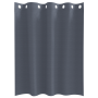 Cortinas con cortinas 2 pcs Antracita 140 x 140 cm Poliéster