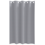 Cortinas con cortinas 2 pcs Gris claro 175 x 140 cm Poliéster