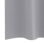 Cortinas con cortinas 2 pcs Gris claro 175 x 140 cm Poliéster