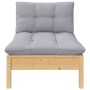 Garden furniture set 7 pieces and cushions solid pine wood by vidaXL, Garden sets - Ref: Foro24-3096219, Price: 552,58 €, Dis...