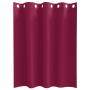 Cortinas con cortinas 2 pcs Rojo vino 140 x 140 cm Poliéster