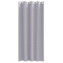 Cortinas 2 pcs Gris metálico 245 x 140 cm Poliéster