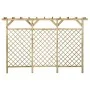 Valla de jardín con pérgola madera pino impregnada 300x50x200cm de vidaXL, Celosía - Ref: Foro24-318417, Precio: 286,56 €, De...