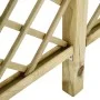 Valla de jardín con pérgola madera pino impregnada 300x50x200cm de vidaXL, Celosía - Ref: Foro24-318417, Precio: 286,56 €, De...