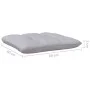 Garden sofa, 2 seats, with grey cushions, solid pine wood. by vidaXL, Outdoor sofas - Ref: Foro24-3096009, Price: 157,94 €, D...