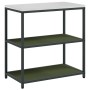 Conjunto de Almacenamiento para Cocina 3 pcs Verde Oliva