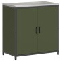 Conjunto de Almacenamiento para Cocina 3 pcs Verde Oliva