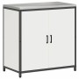 Juego de Almacenamiento de Cocina 2 pcs Blanco 150 x 50 x 92 cm